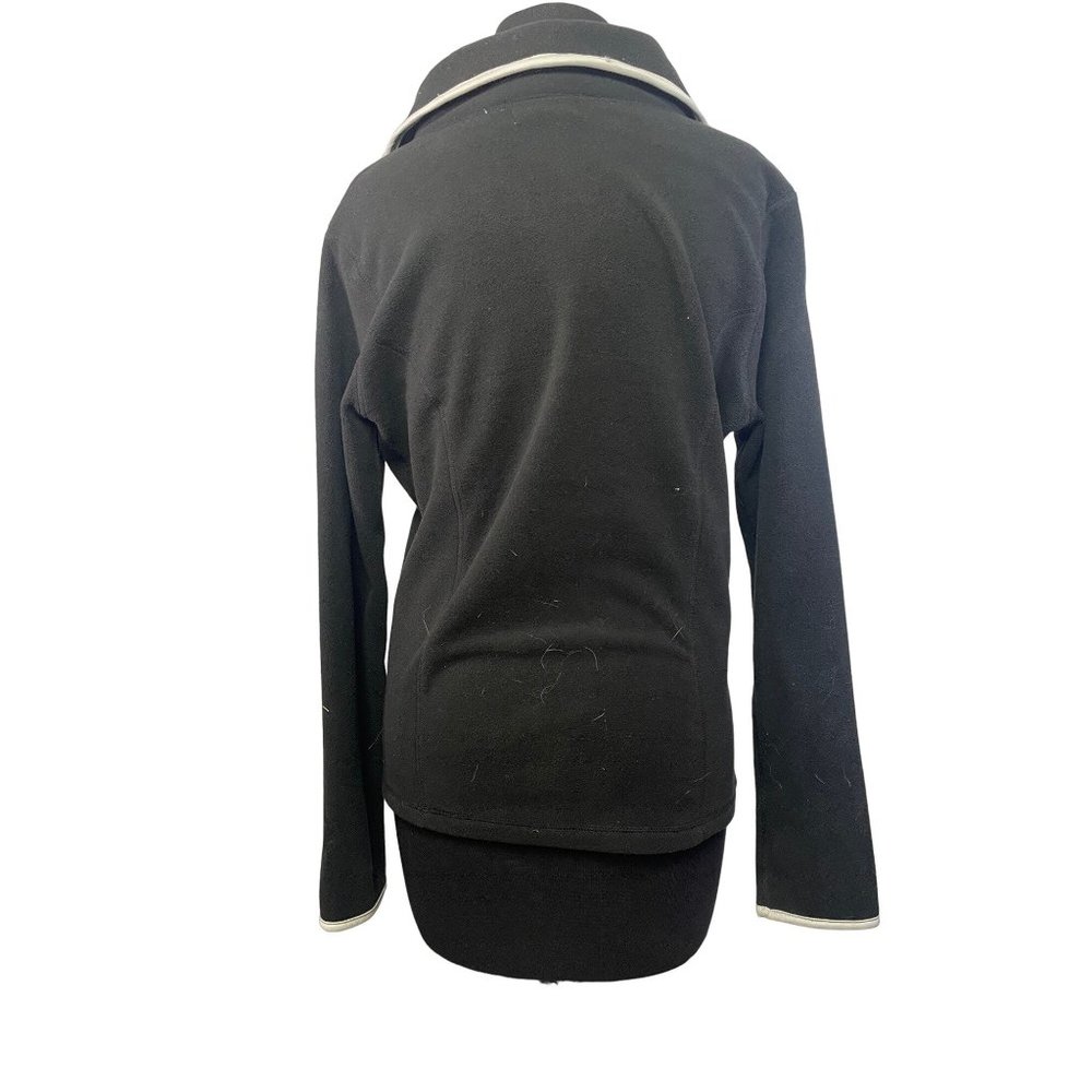 Nomadic Traders Size Small Black Full Zip Fleece … - image 4